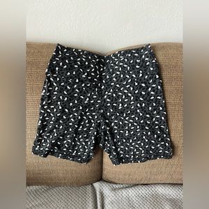 Aerie Cheetah Print Biker Shorts